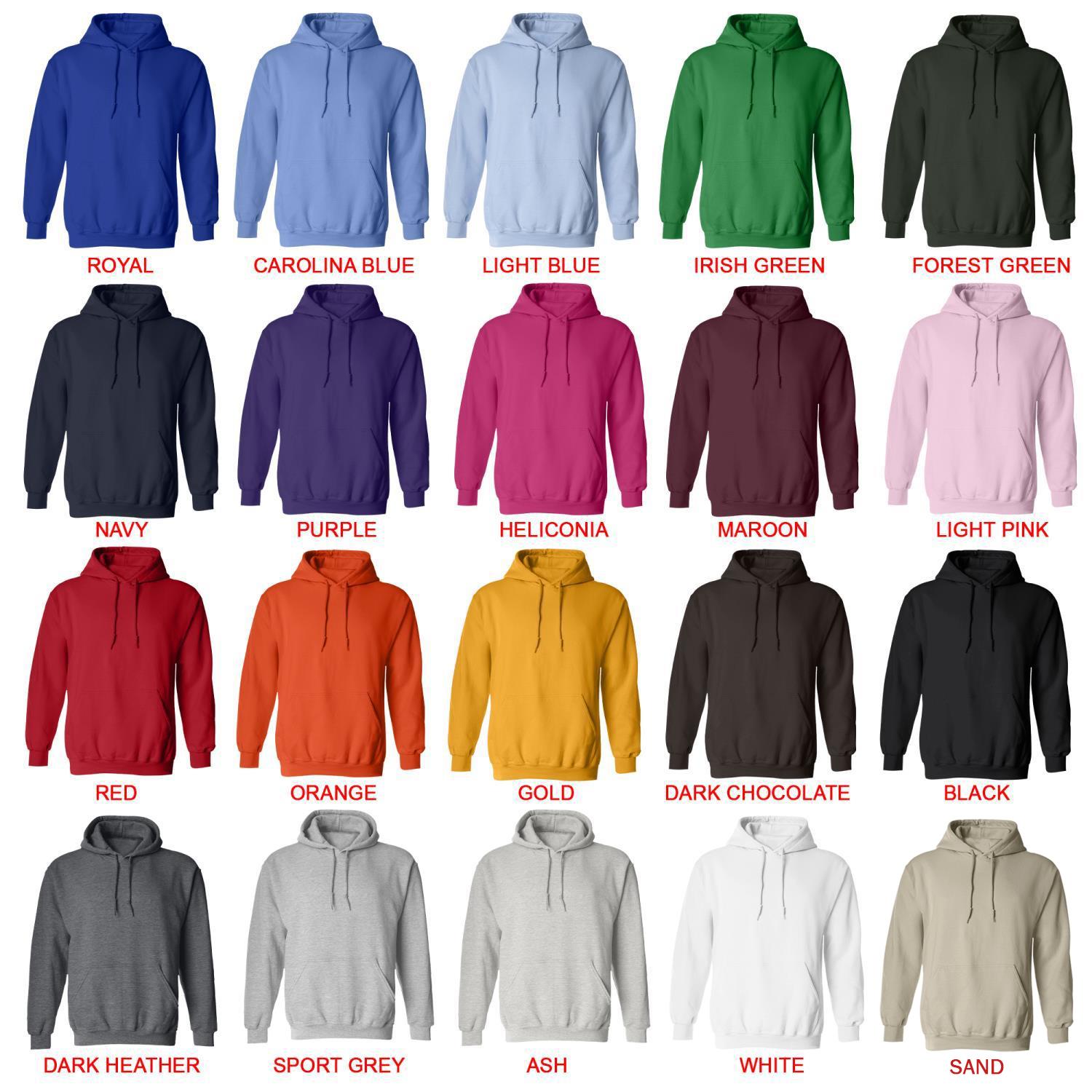 hoodie color chart - Noragami Store