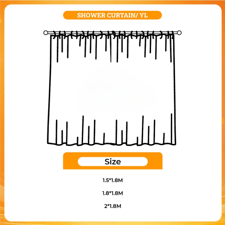 3D shower curtain - Noragami Store