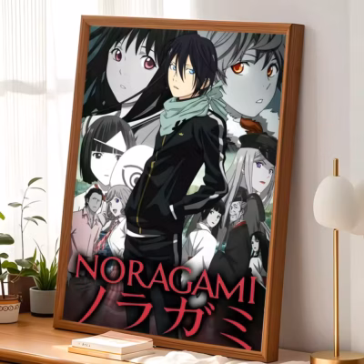Noragami Japanese Anime Wall Art