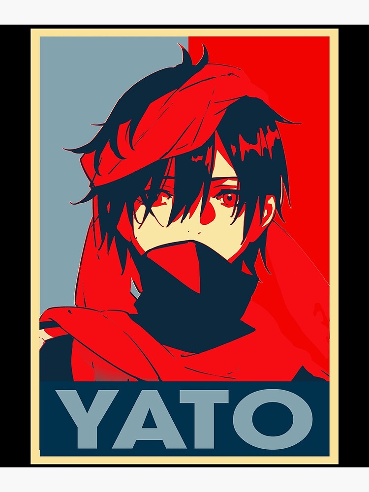 Color Yato Anime Noragami Art Shower Curtain - Image 2