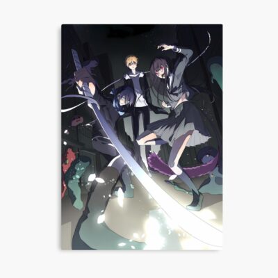 Yato Noragami Night Spirit Squad Glow Poster