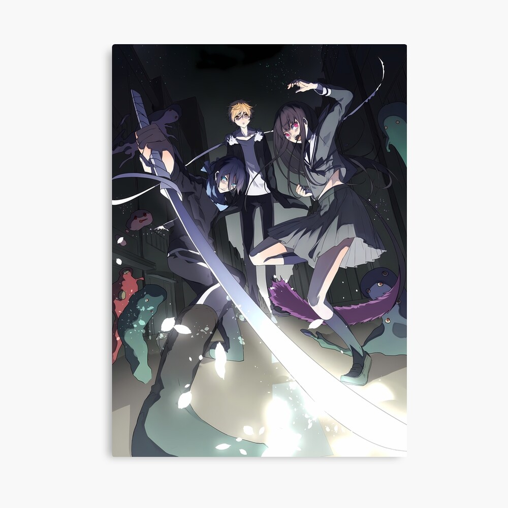 Yato Noragami Night Spirit Squad Glow Poster