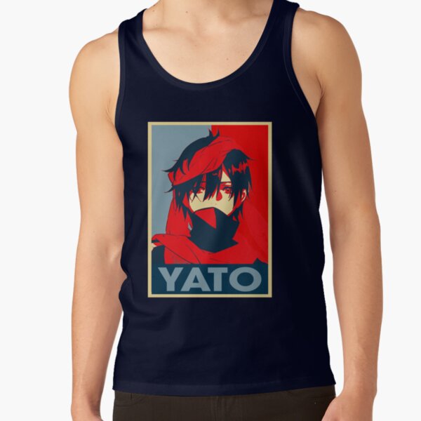 Color Yato Anime Noragami Art Tank Top - Image 4
