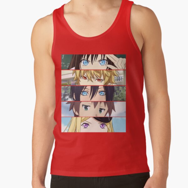 Five Eyes Beautiful Anime Noragami Art Tank Top - Image 4
