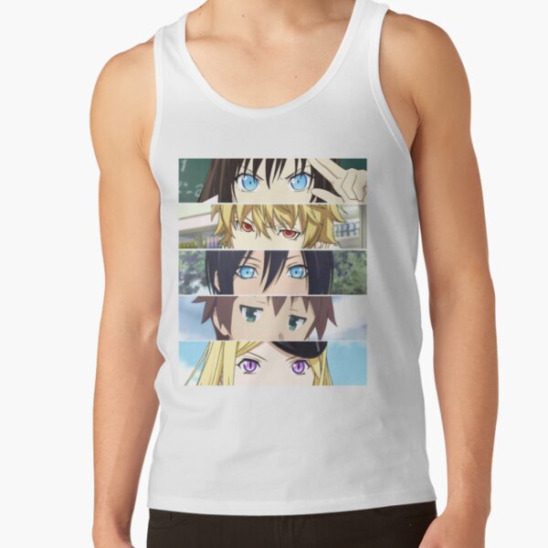 Five Eyes Beautiful Anime Noragami Art Tank Top - Image 2