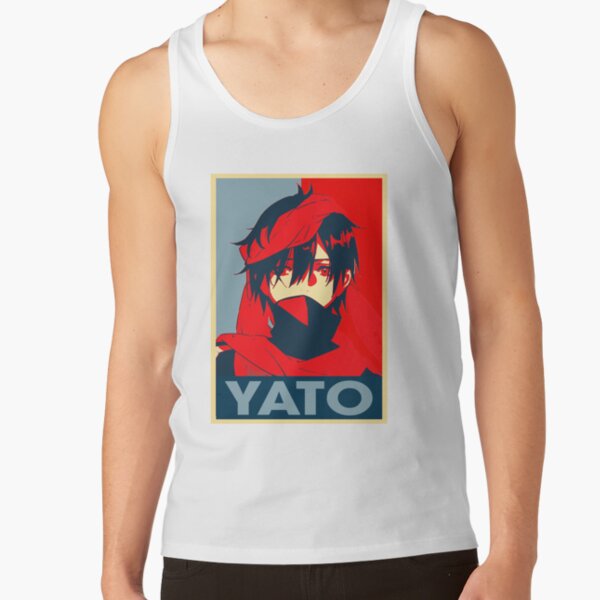 Color Yato Anime Noragami Art Tank Top - Image 2