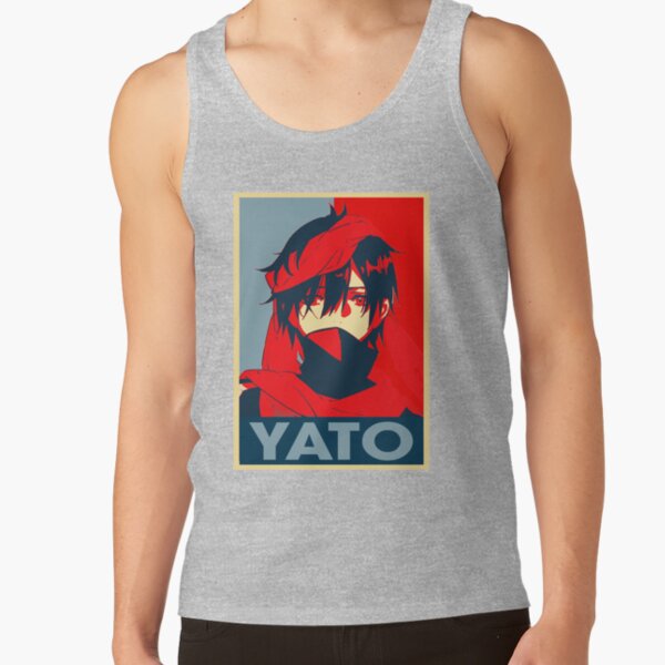 Color Yato Anime Noragami Art Tank Top - Image 3