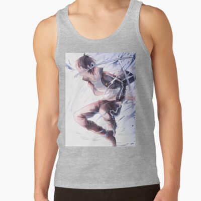 Yato Noragami Dynamic White Motion Burst Tank Top