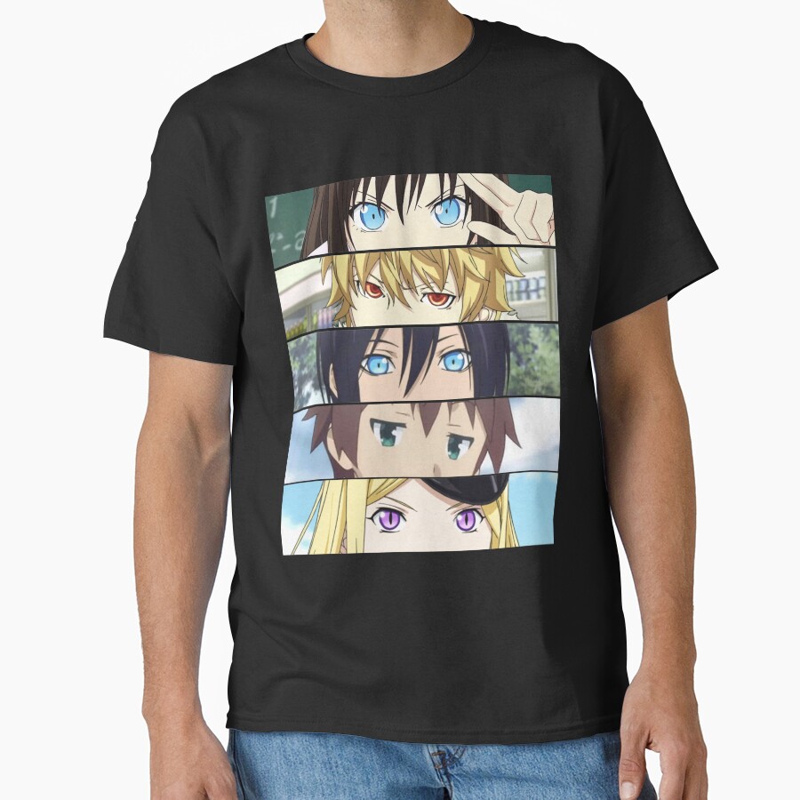 Five Eyes Beautiful Anime Noragami Art T-shirt