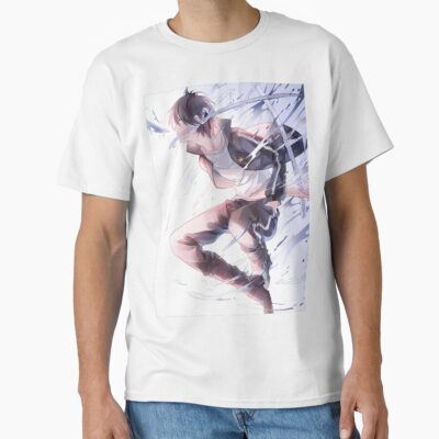 Yato Noragami Dynamic White Motion Burst T-shirt