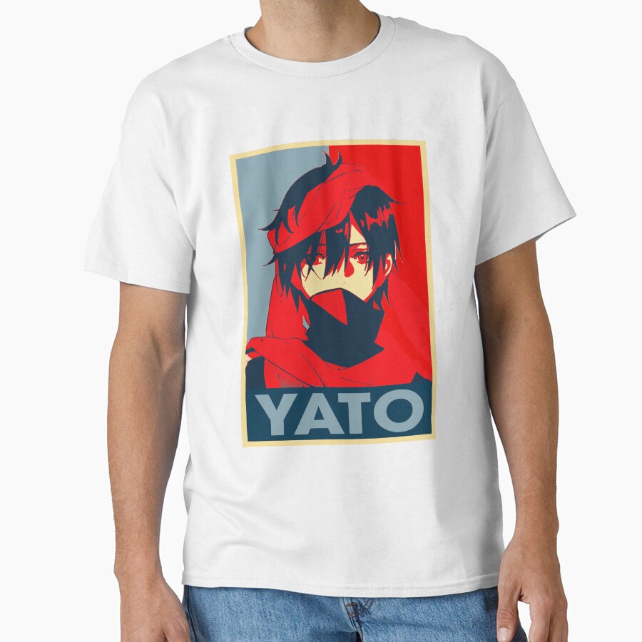 Color Yato Anime Noragami Art T-shirt - Image 2