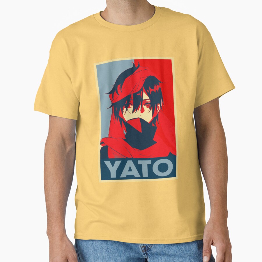 Color Yato Anime Noragami Art T-shirt - Image 5