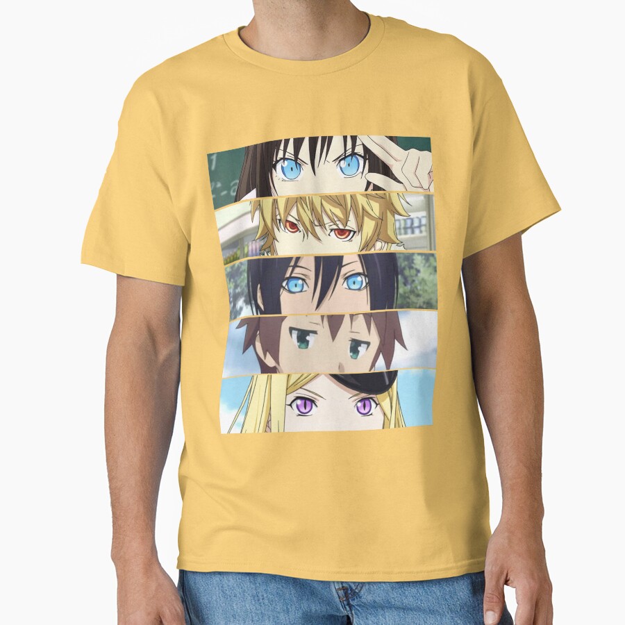 Five Eyes Beautiful Anime Noragami Art T-shirt - Image 6