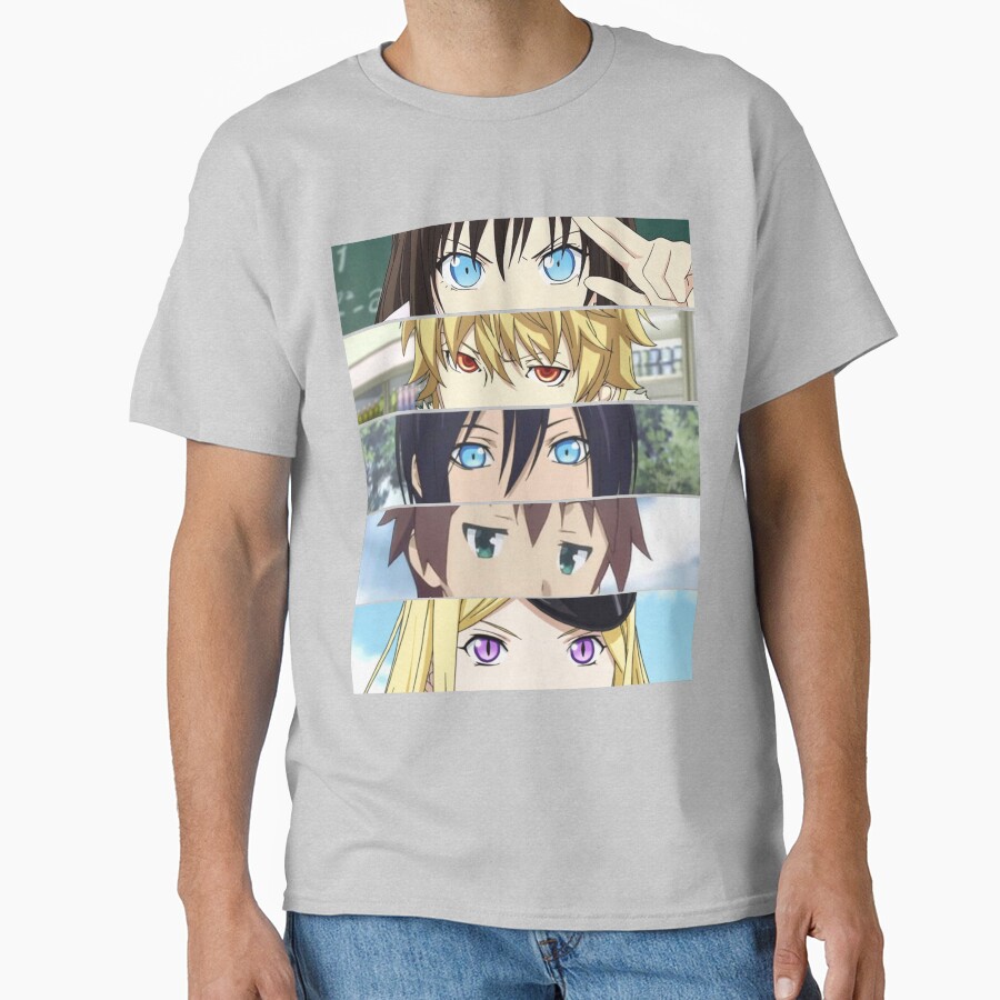 Five Eyes Beautiful Anime Noragami Art T-shirt - Image 3