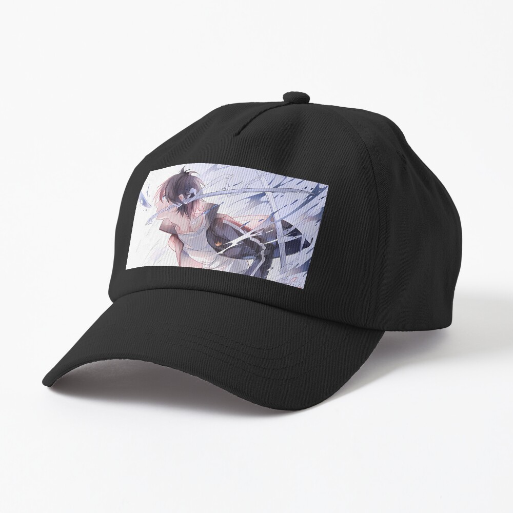 Yato Noragami Dynamic White Motion Burst Cap
