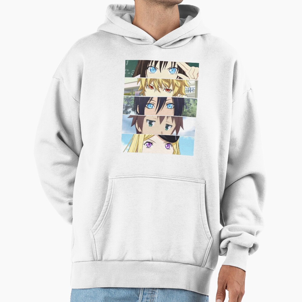 Five Eyes Beautiful Anime Noragami Art Hoodie - Image 2