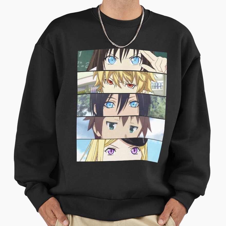 Five Eyes Beautiful Anime Noragami Art Sweatshirt