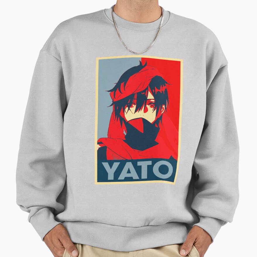 Color Yato Anime Noragami Art Sweatshirt - Image 3