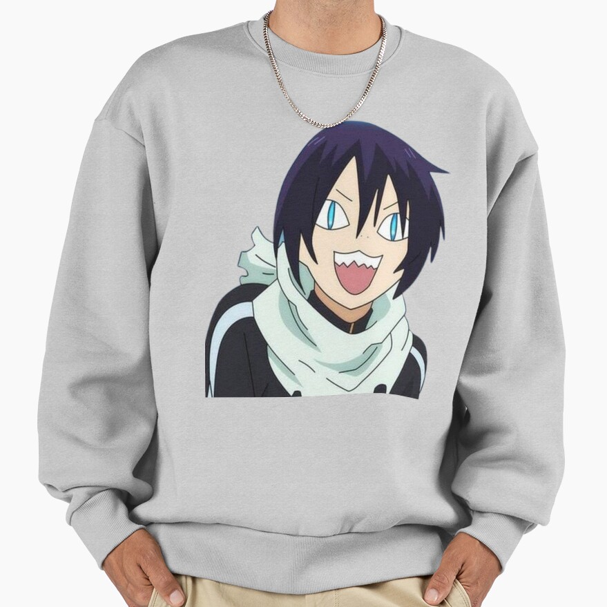 Noragami Yato S Funny Face Sweatshirt - Image 4