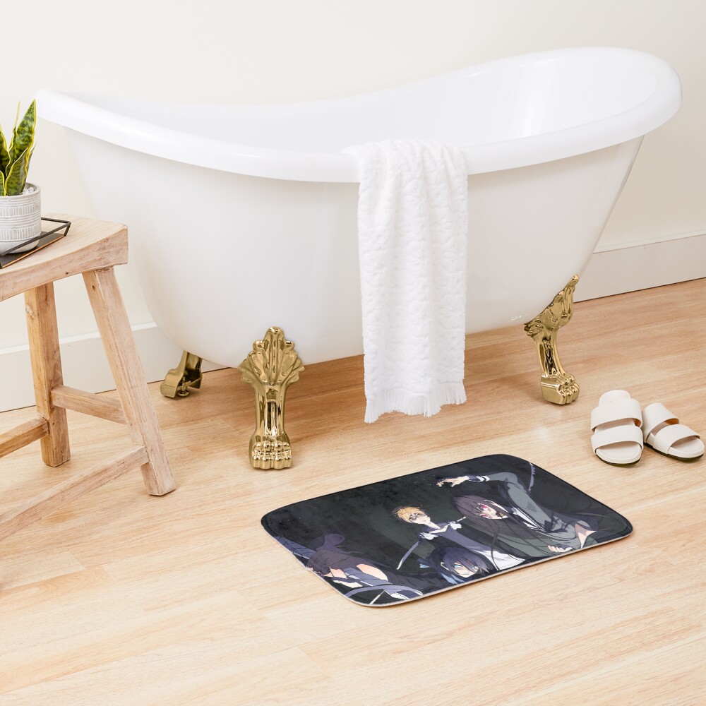 Yato Noragami Night Spirit Squad Glow Bath Mat - Image 2