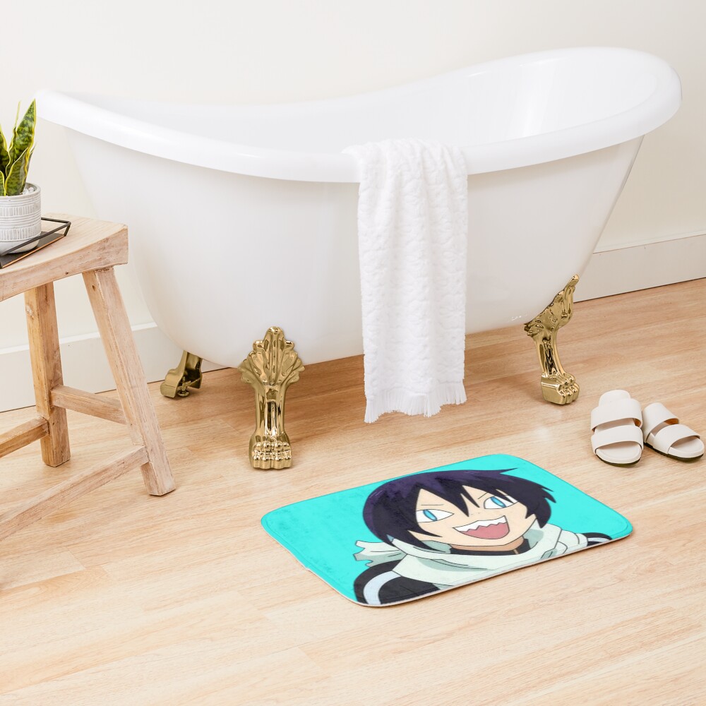 Noragami Yato S Funny Face Bath Mat - Image 2