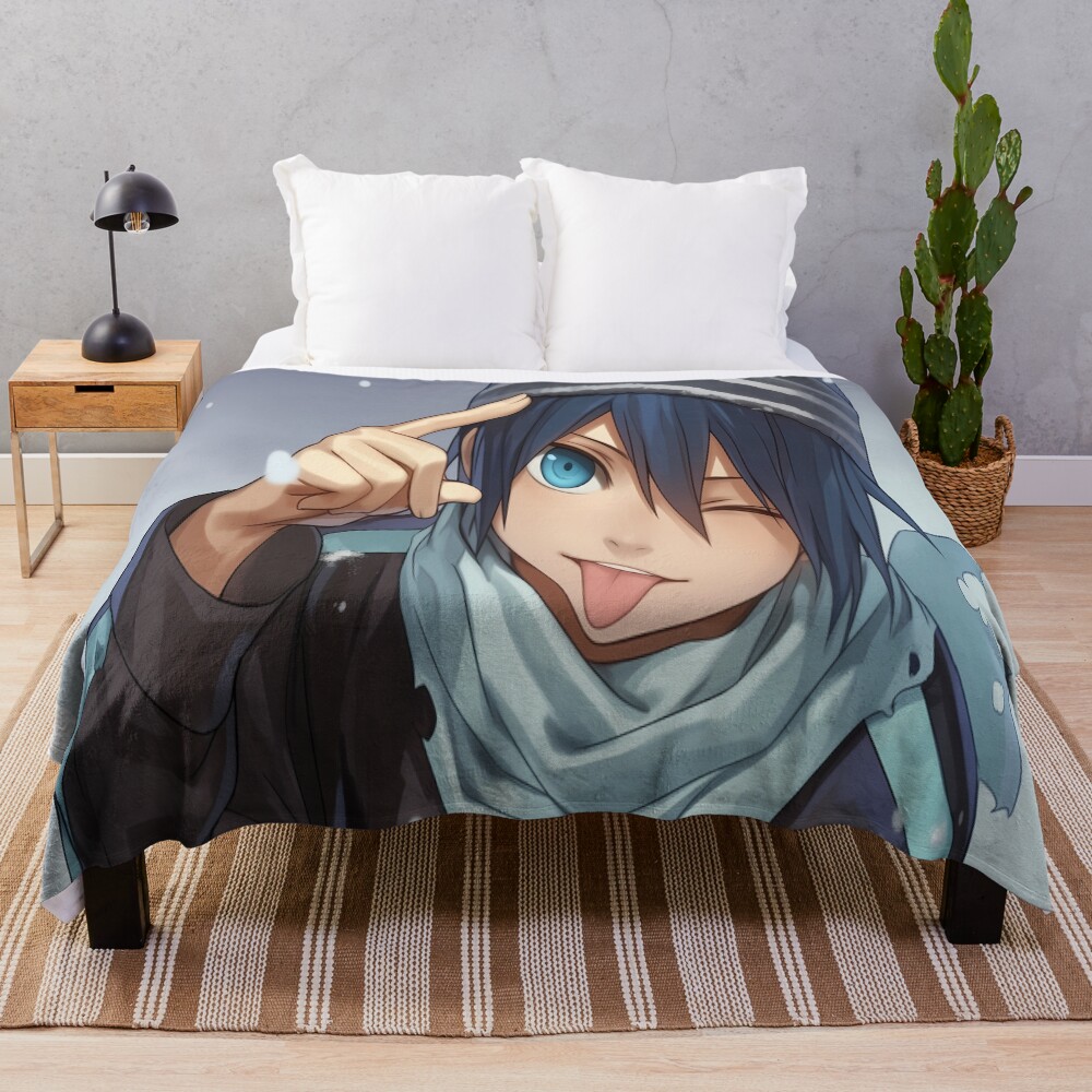 Noragami Yato Vibrant Throw Blanket