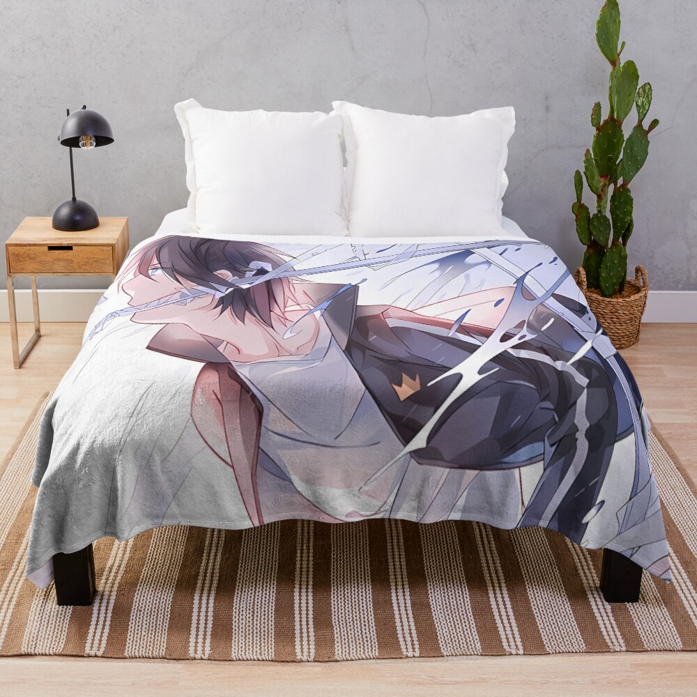 Yato Noragami Minimalist Throw Blanket