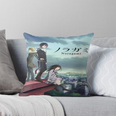 Noragami Vintage Throw Pillow