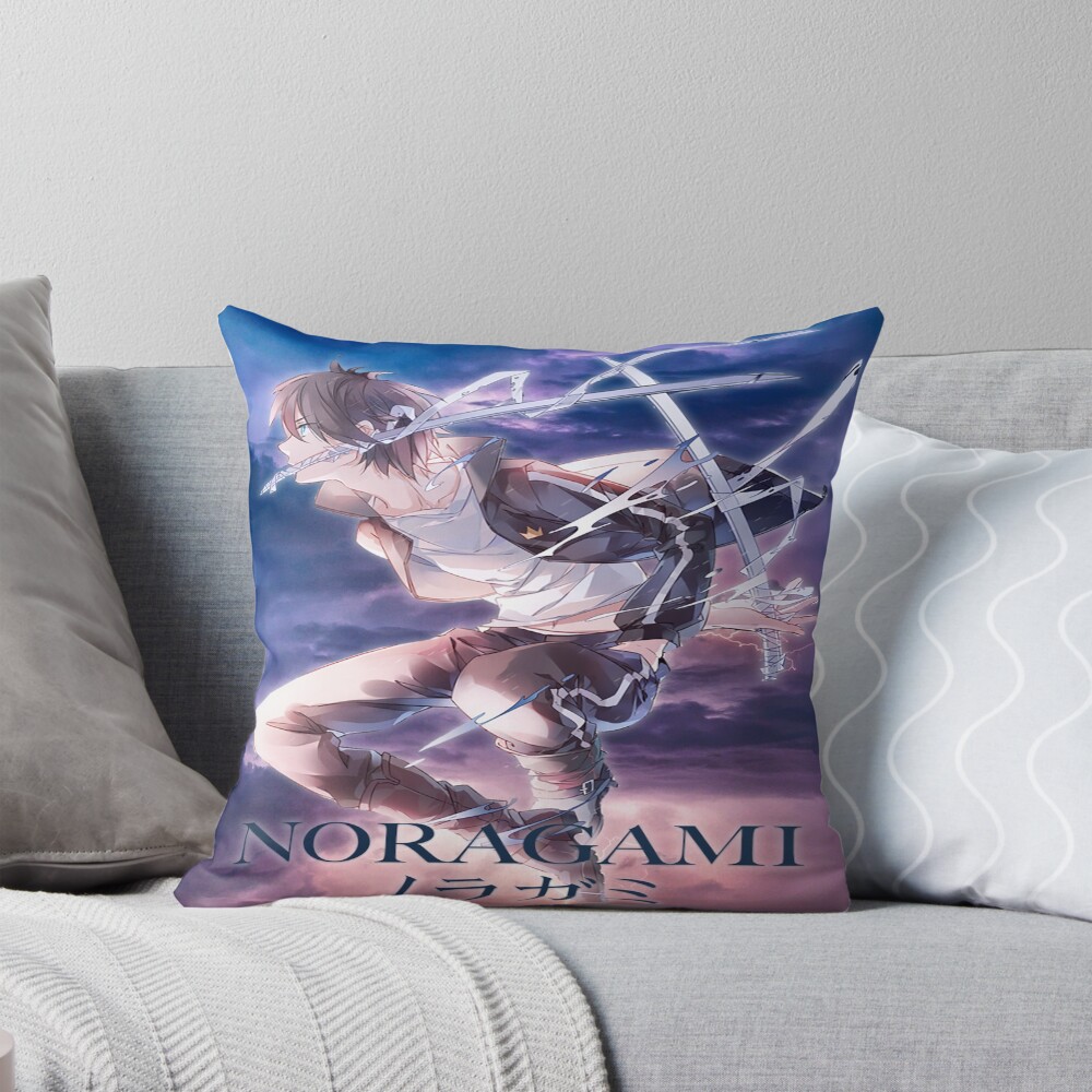 Noragami Yato Aesthetic Throw Pillow