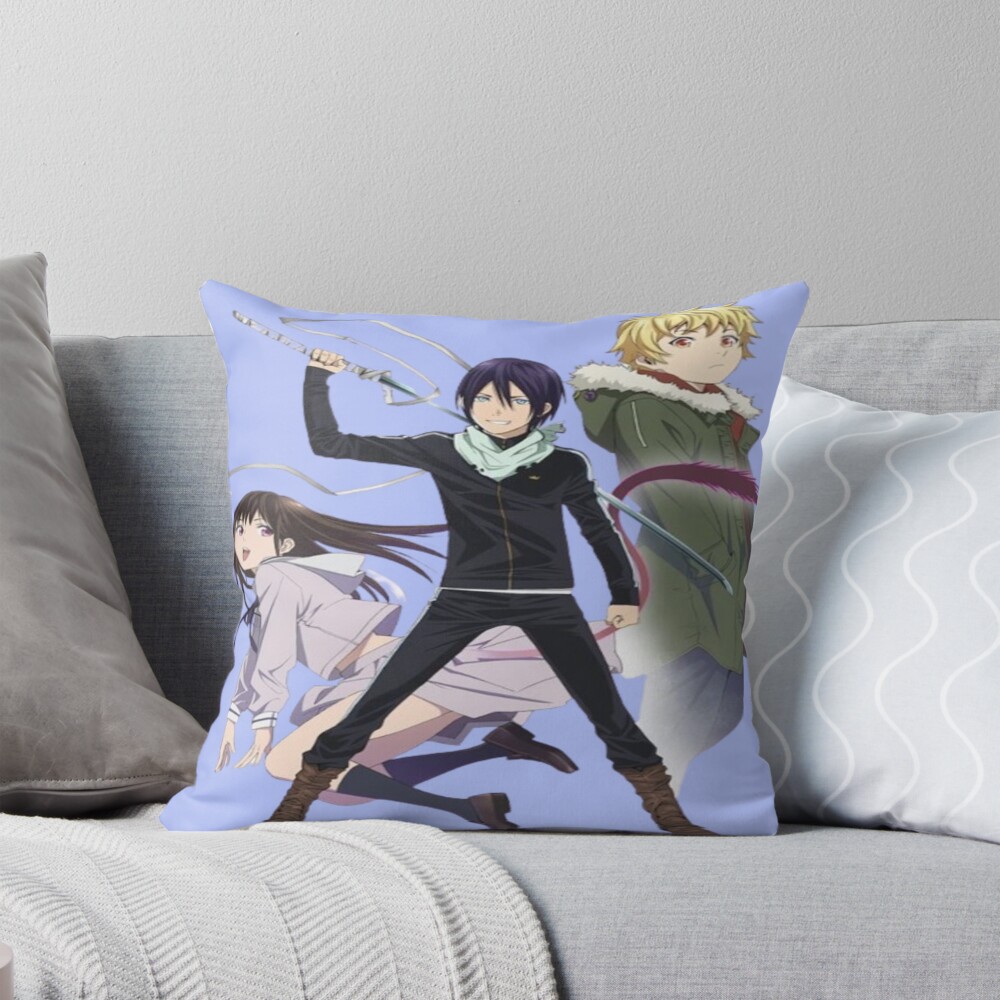 Noragami Vibrant Throw Pillow