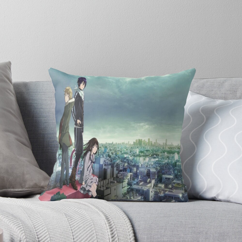 Noragami Minimalist Throw Pillow